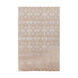 Norval 108 X 72 inch Tan/Light Gray Rugs, Viscose and Wool