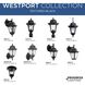 Marcellus 1 Light 13 inch Textured Black Outdoor Wall Lantern, Small