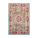 Javan 90 X 60 inch Mustard/Bright Blue/Bright Red/Beige Rugs, Polyester and Cotton