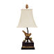 Audrey 21 inch 60 watt Antique Black Table Lamp Portable Light