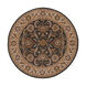 Arlo 42 X 42 inch Deep Teal Rug, Round
