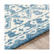 Ralph 90 X 60 inch Pale Blue/Beige/Sky Blue Rugs