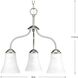 Cady 3 Light 18 inch Brushed Nickel Chandelier Ceiling Light