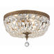 Rawson 3 Light 12 inch Brass Ceiling Mount Ceiling Light