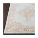 Ayland 65 X 47 inch Sea Foam/Camel/Cream Rugs, Polyester