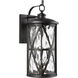 Morrison 3 Light 22.25 inch Antique Bronze Outdoor Wall Lantern