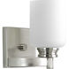Kameron 1 Light 5.5 inch Brushed Nickel Bath Vanity Wall Light