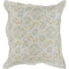 Trista 26 X 26 inch Blue and Green Euro Sham