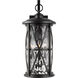 Morrison 3 Light 22.25 inch Antique Bronze Outdoor Wall Lantern