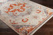 Preston 63 X 47 inch Burnt Orange Rug, Rectangle