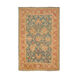 Fantasia 66 X 42 inch Teal/Burnt Orange/Olive/Lime Rugs, Wool