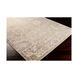 Eusebius 36 X 26 inch Beige/Taupe/Khaki Rugs, Viscose and Chenille