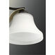 Vanora 2 Light 15 inch Polished Nickel Flush Mount Ceiling Light, Design Series