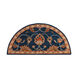 Edda 48 X 24 inch Navy/Khaki/Rust/Tan/Dark Brown Rugs, Wool