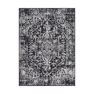 Channing 87 X 63 inch Black Rug, Rectangle
