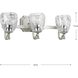 Kenley 3 Light 23 inch Silver Ridge Bath Vanity Wall Light