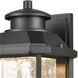 Latonia LED 13 inch Matte Black Outdoor Wall Sconce