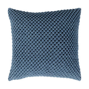Anthony 22 X 22 inch Denim Pillow Cover, Square