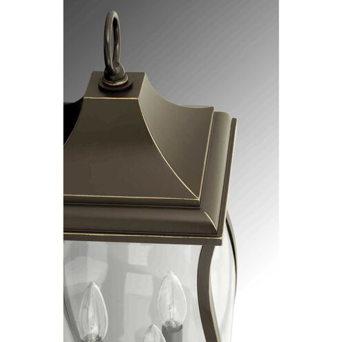 Rodney 3 Light 8 inch Oil Rubbed Bronze Outdoor Hanging Lantern
