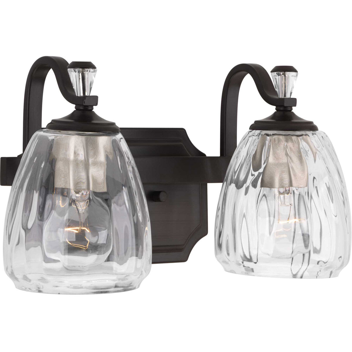 Kenley 2 Light 14 inch Antique Bronze Bath Vanity Wall Light