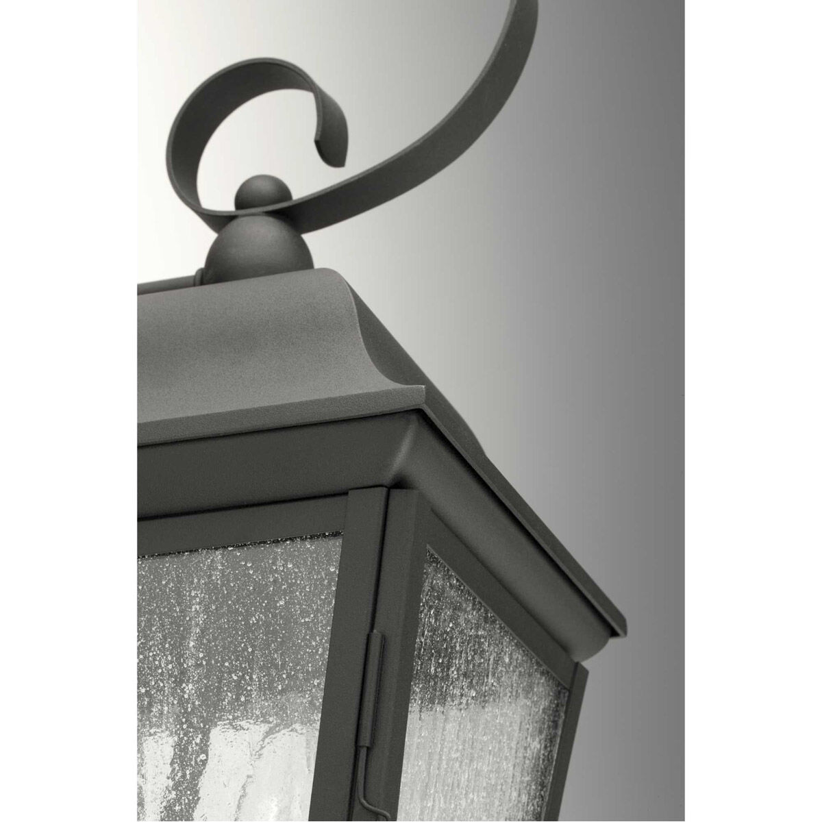 Orman 3 Light 27 inch Textured Black Outdoor Wall Lantern, Large, Design Series