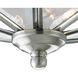 Petronella 3 Light 9.75 inch Brushed Nickel Flush Mount Ceiling Light