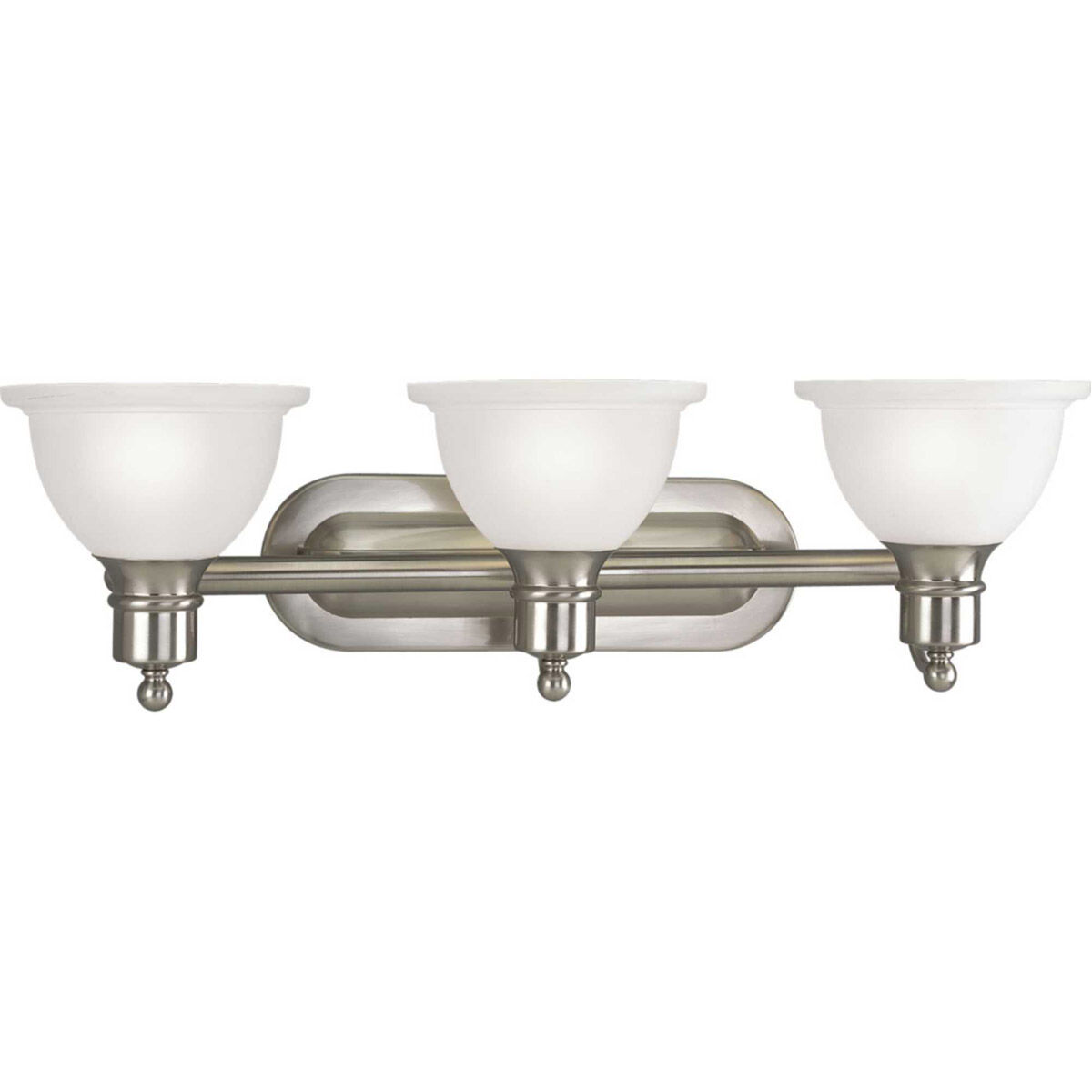 Beacher 3 Light 27.5 inch Brushed Nickel Bath Vanity Wall Light