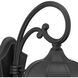 Gilford 3 Light 22 inch Textured Black Outdoor Wall Lantern, Large, Design Series