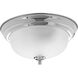 Adelmo 1 Light 11 inch Polished Chrome Flush Mount Ceiling Light 