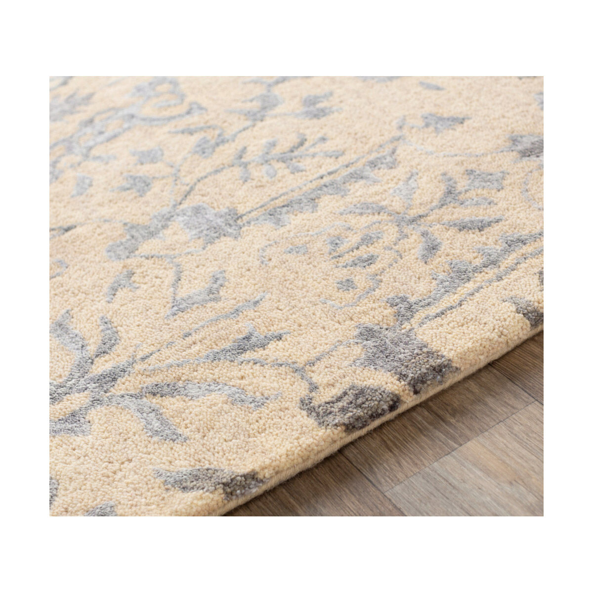 Maris 132 X 96 inch Moss/Charcoal/Light Gray Rugs, Rectangle