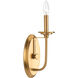 Erskine 1 Light 4.88 inch Brushed Bronze Wall Sconce Wall Light