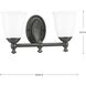 Juno 2 Light 17 inch Venetian Bronze Bath Vanity Wall Light, Delta