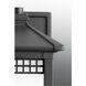 Hedwig 1 Light 8 inch Textured Black Outdoor Wall Lantern