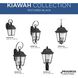 Orman 3 Light 27 inch Textured Black Outdoor Wall Lantern, Large, Design Series