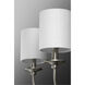 Sheila 2 Light 14 inch Brushed Nickel Wall Sconce Wall Light, Design Series