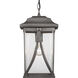 Luce 1 Light 8.25 inch Antique Pewter Outdoor Hanging Lantern