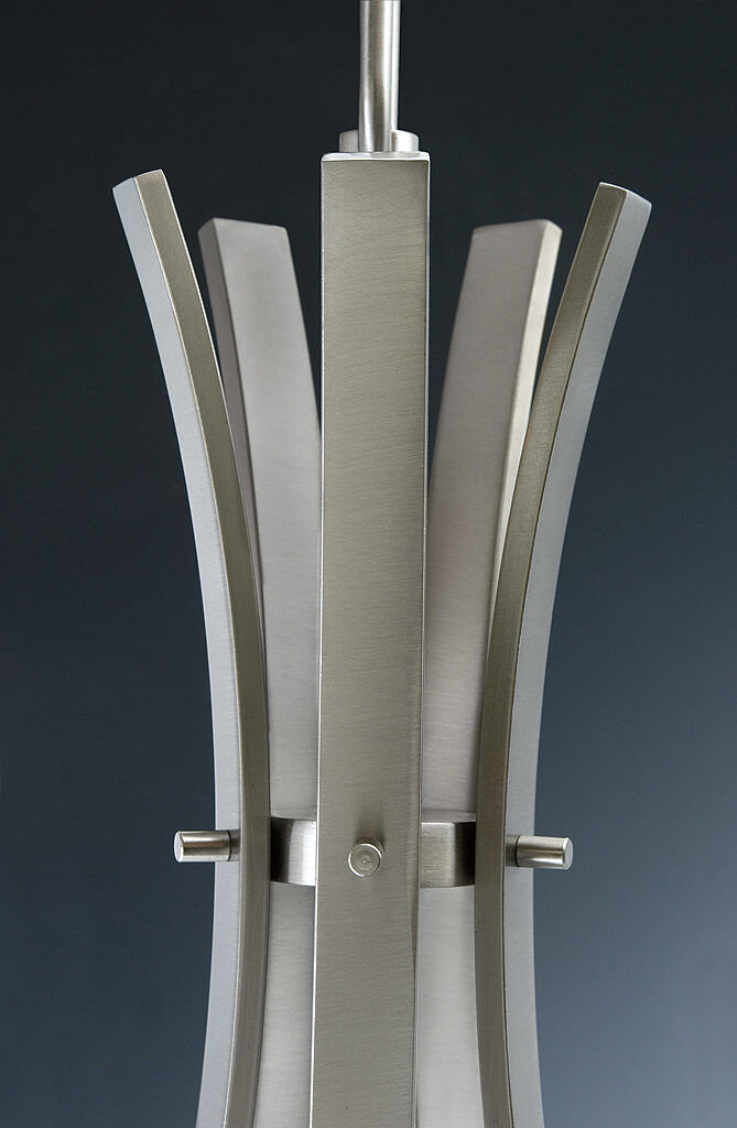 Miranda 3 Light 12 inch Brushed Nickel Hall & Foyer Ceiling Light