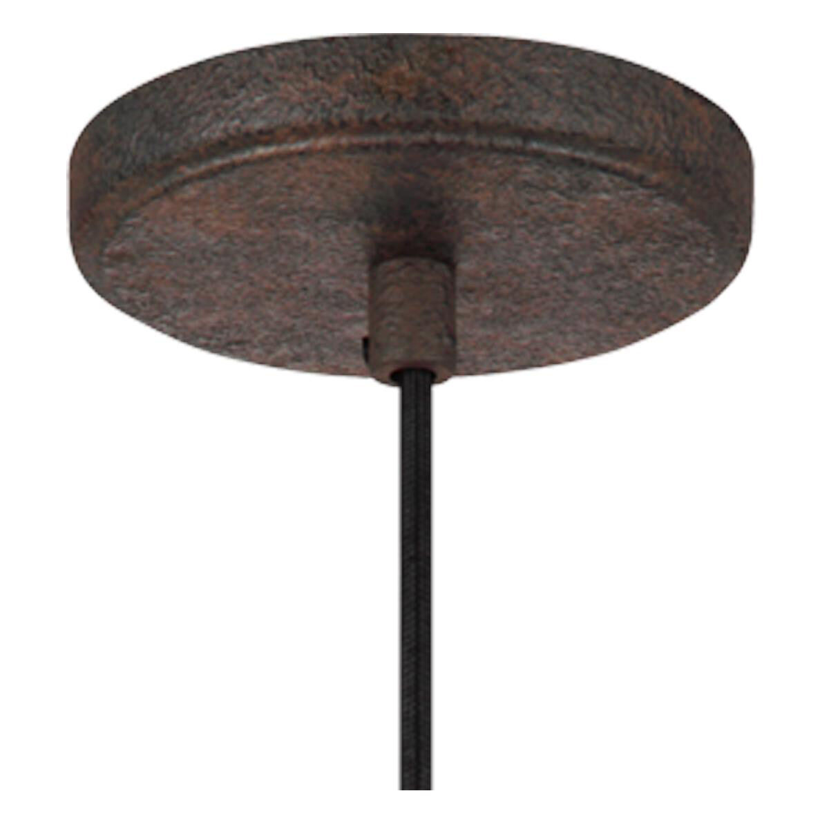 Kordell 1 Light 5.75 inch Dark Weathered Iron Pendant Ceiling Light