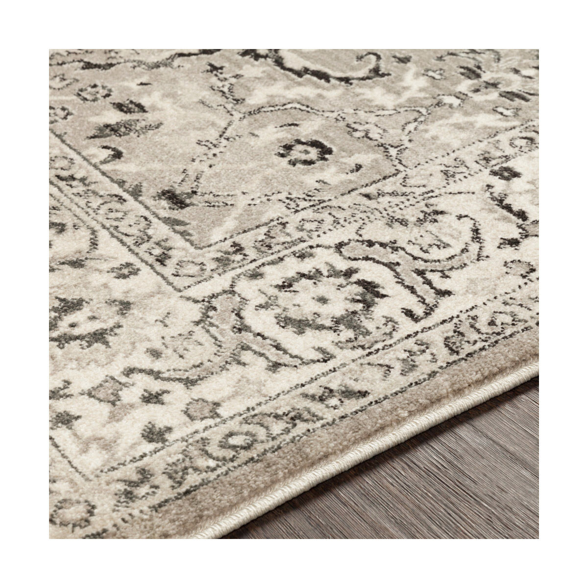 Isaac 94 X 30 inch Camel/Black/Ivory Rugs, Runner