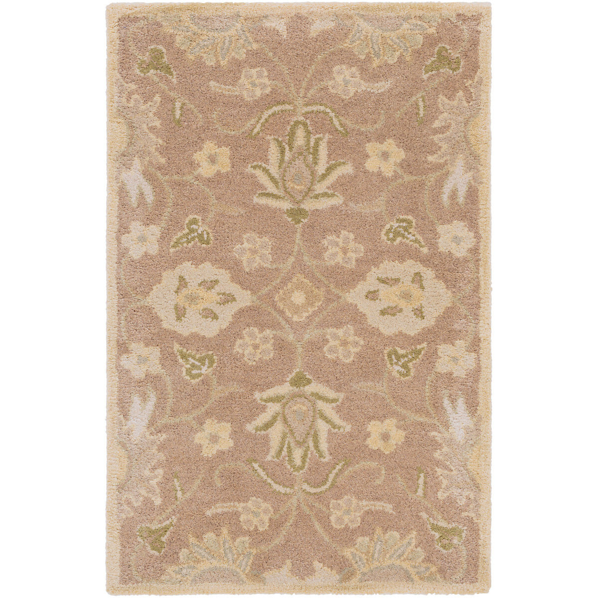 Edda 117 inch Cream/Camel/Ivory/Moss/Taupe/Dark Green/Sea Foam Rugs, Wool