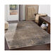 Adora 91 X 26 inch Medium Gray/Khaki/Charcoal/Beige Rugs, Polypropylene