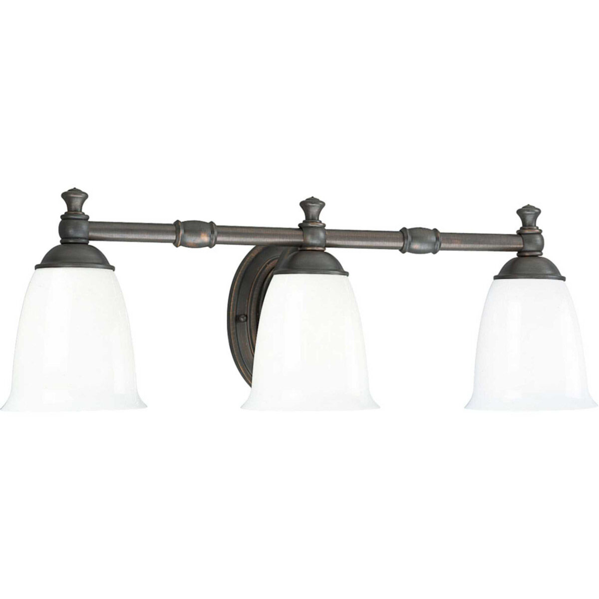 Juno 3 Light 25 inch Venetian Bronze Bath Vanity Wall Light, Delta