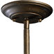 Mercedes 1 Light 6 inch Antique Bronze Mini Pendant Ceiling Light