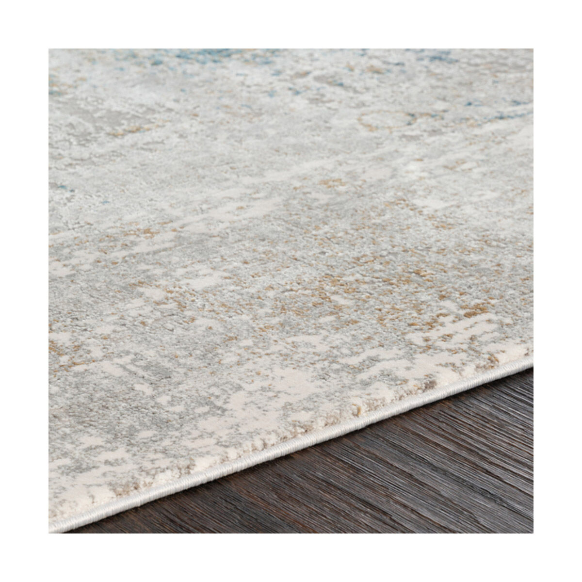 Comfort 134 X 90 inch Sky Blue Rug, Rectangle