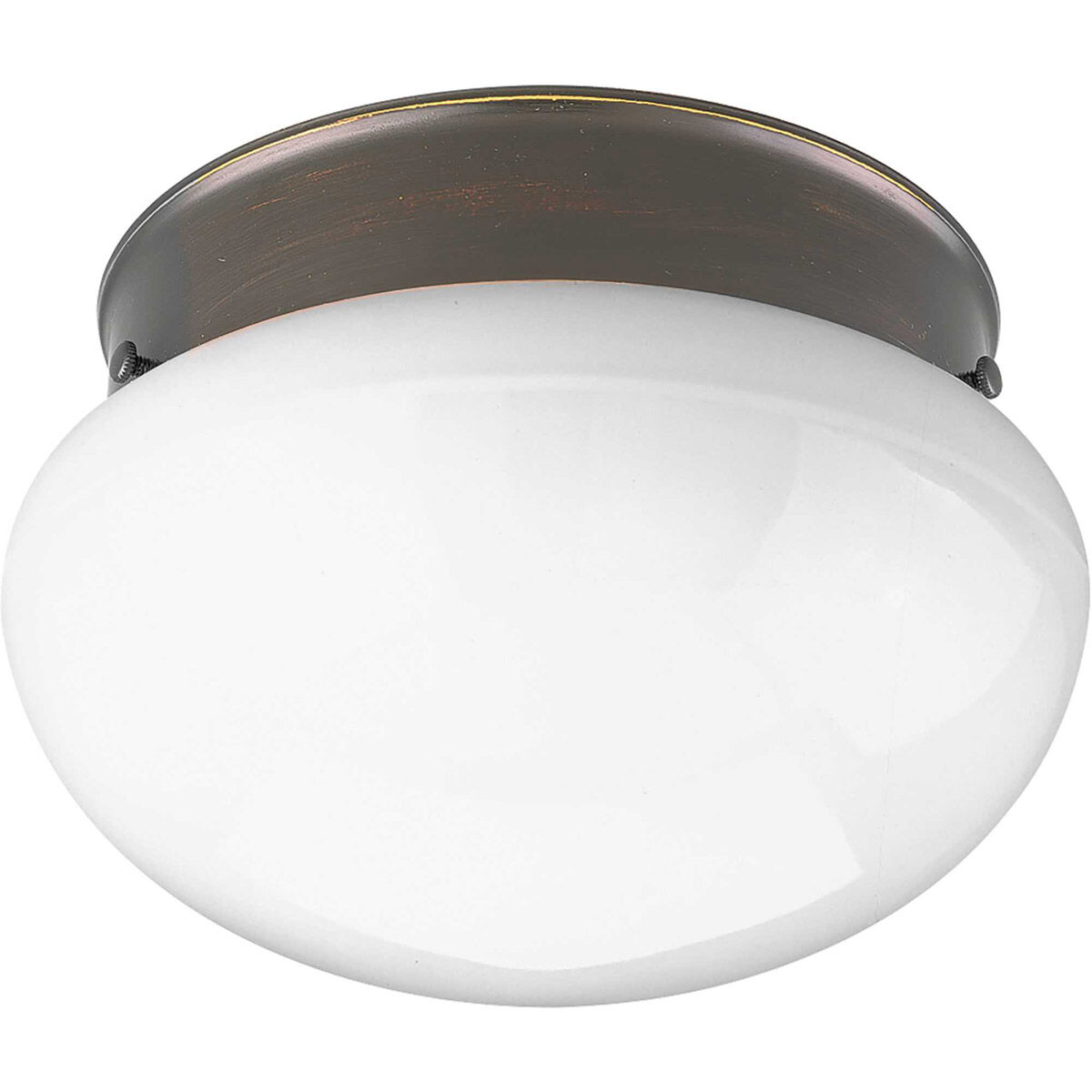 Ignatius 1 Light 7.5 inch Antique Bronze Flush Mount Ceiling Light