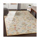 Jocosa 90 X 60 inch Camel/Medium Gray/Ice Blue/Charcoal/Light Gray Rugs, Rectangle