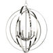 Buster 6 Light 27.75 inch Polished Nickel Foyer Pendant Ceiling Light