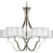 Gail 5 Light 27 inch Polished Nickel Chandelier Ceiling Light