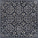 Hendrick 120 X 120 inch Dark Blue Rug, Square