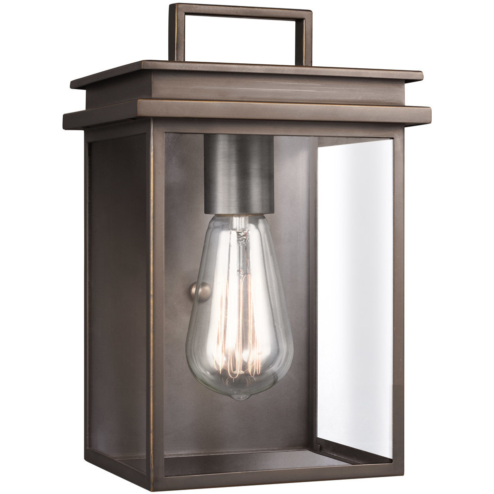Chancellor 1 Light 10 inch Antique Bronze Outdoor Wall Lantern